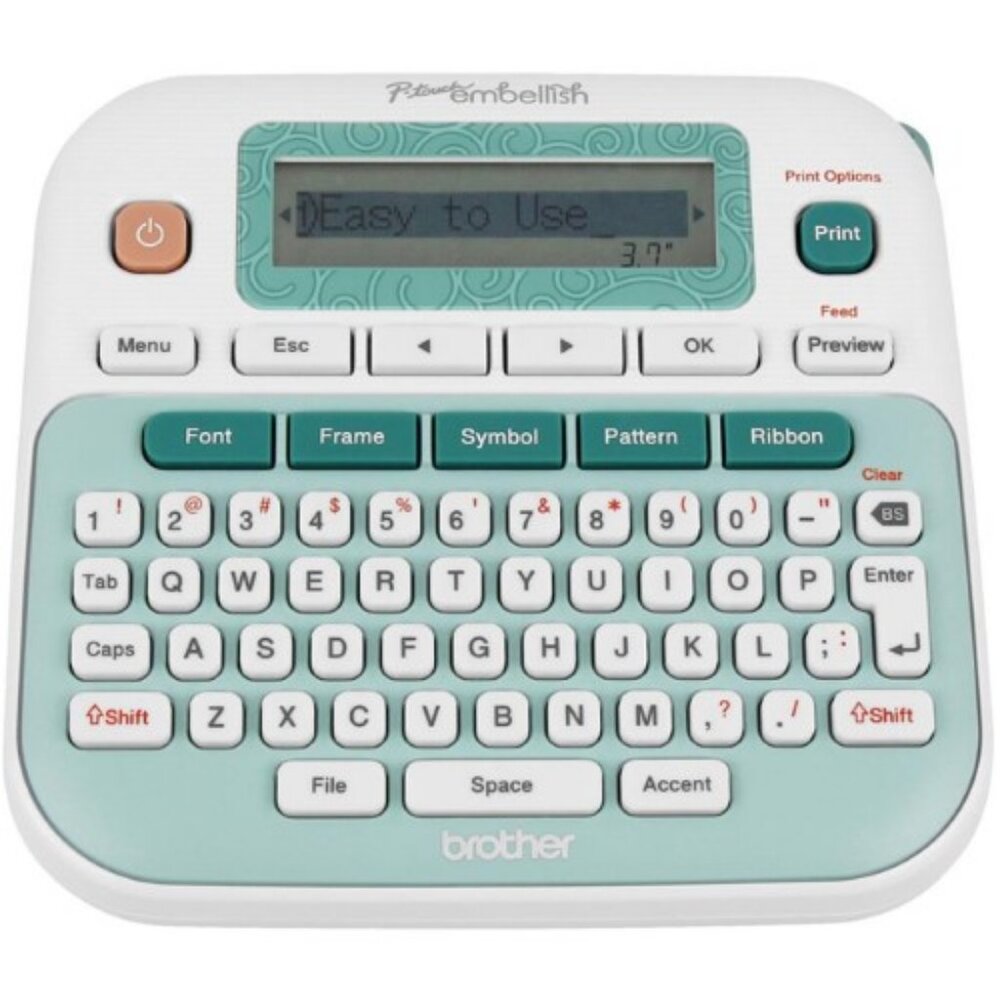Brother P-Touch Embellish Ribbon and Tape Printer